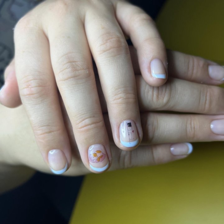 Маникюр, наращивание, укрепление