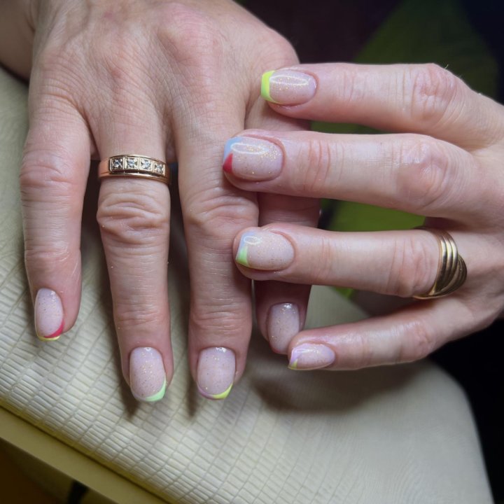 Маникюр, наращивание, укрепление