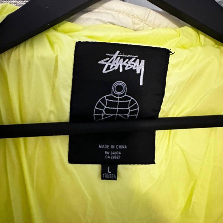 Куртка Stussy Micro Ripstop parka Bone