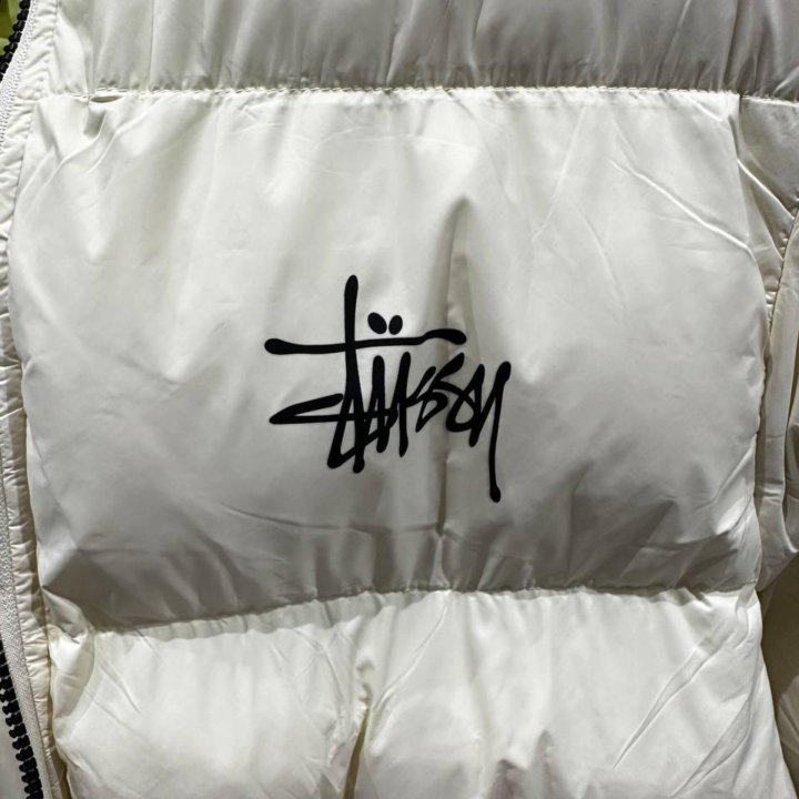 Куртка Stussy Micro Ripstop parka Bone