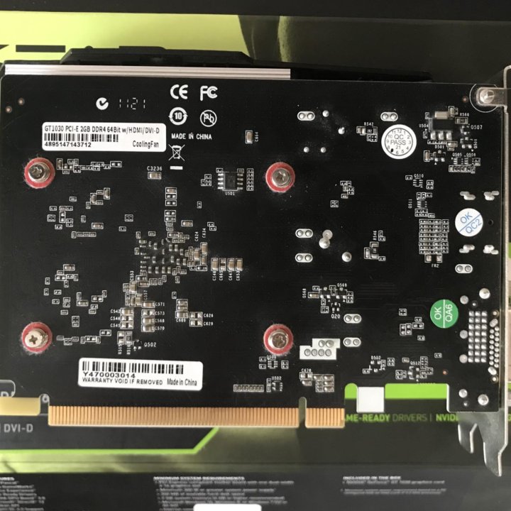 Видеокарта KFA2 GeForce GT 1030