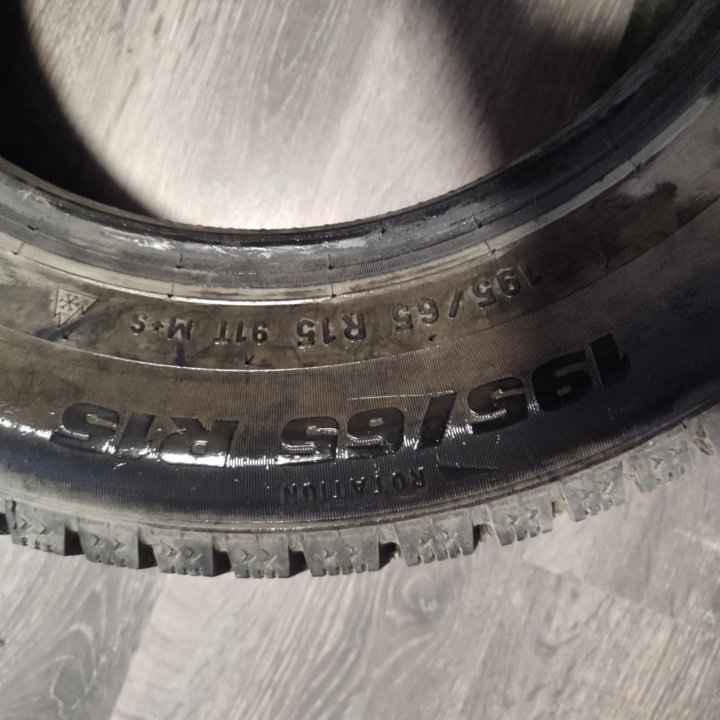 Шипованные шины Pirelli Formula Ice 195/65/15