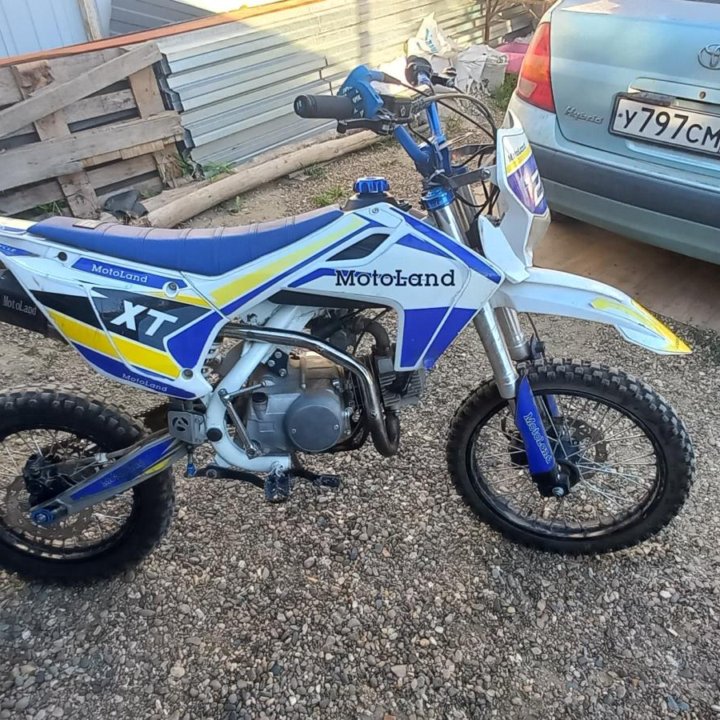 Питбайк Motoland xt 125