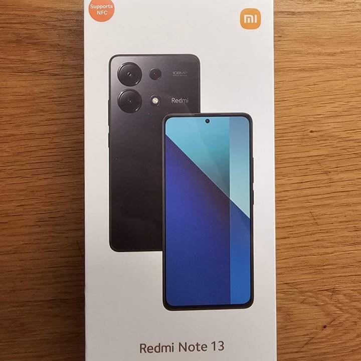 Новый Xiaomi Redmi Note 13 8/128, Синий(Ice Blue)