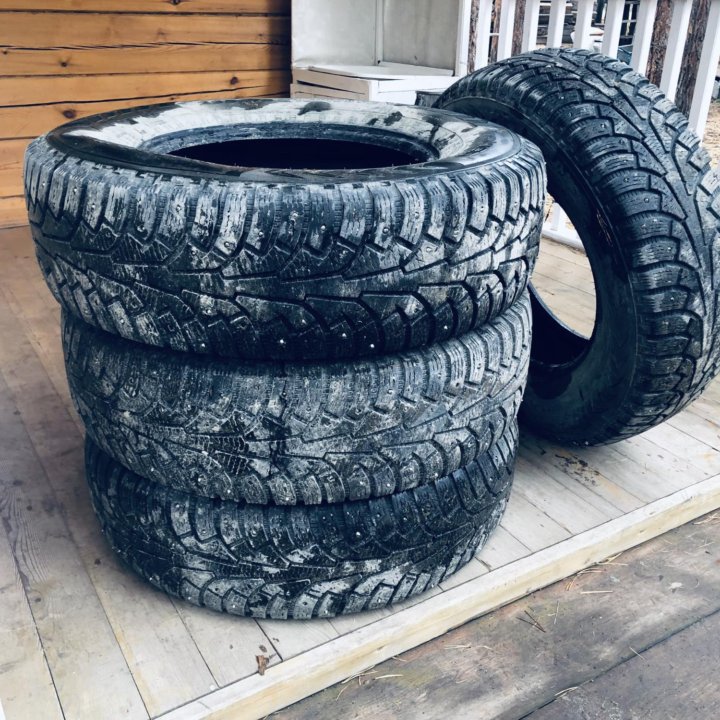 Шипованная резина нокиан 235/75 r16