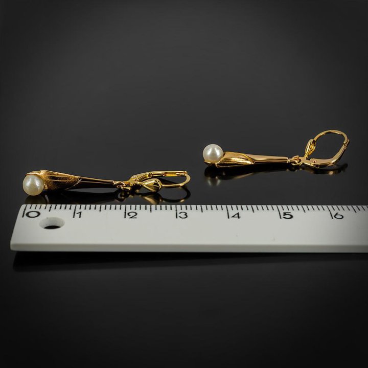 Золотые серьги