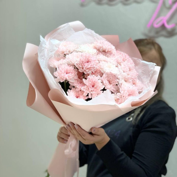 Букет из хризантем кустовых Flowers124 доставка