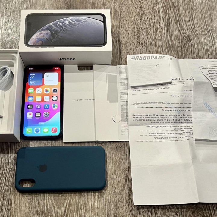 iPhone XR, 64GB, Black(Ростест)