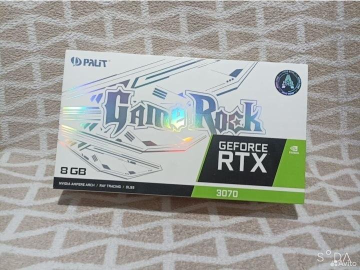 Видеокарта Palit RTX3070 GameRock