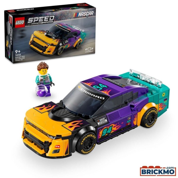 Lego speed champions chevrolet camaro zl1 76935