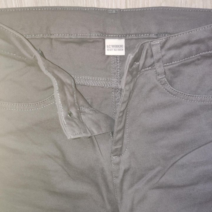 Брюки серые 152