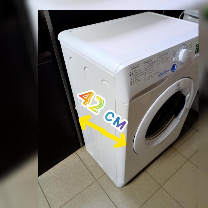 Стиральная машина Indesit NWS6105 загрузка 6 кг