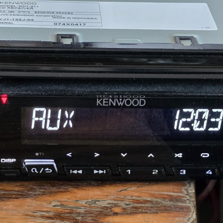 Kenwood RDT-211 USB MP3 CD AUX