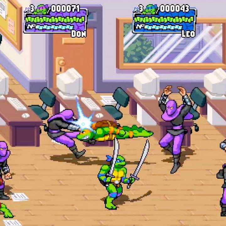 Игры для PS4 - Mutant Ninja Turtles: Shredder's Re