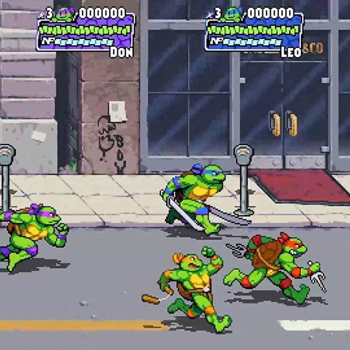 Игры для PS4 - Mutant Ninja Turtles: Shredder's Re