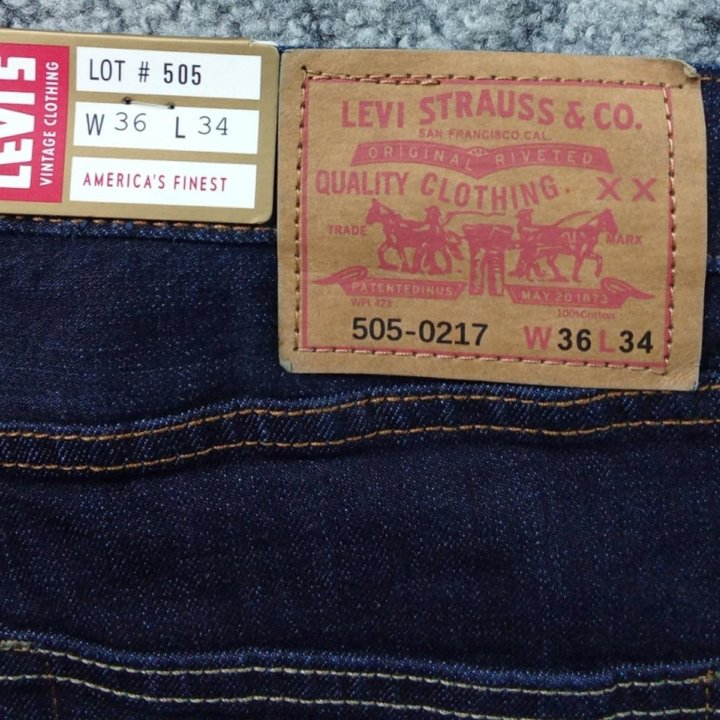 Джинсы Levi's 505 W36 L34