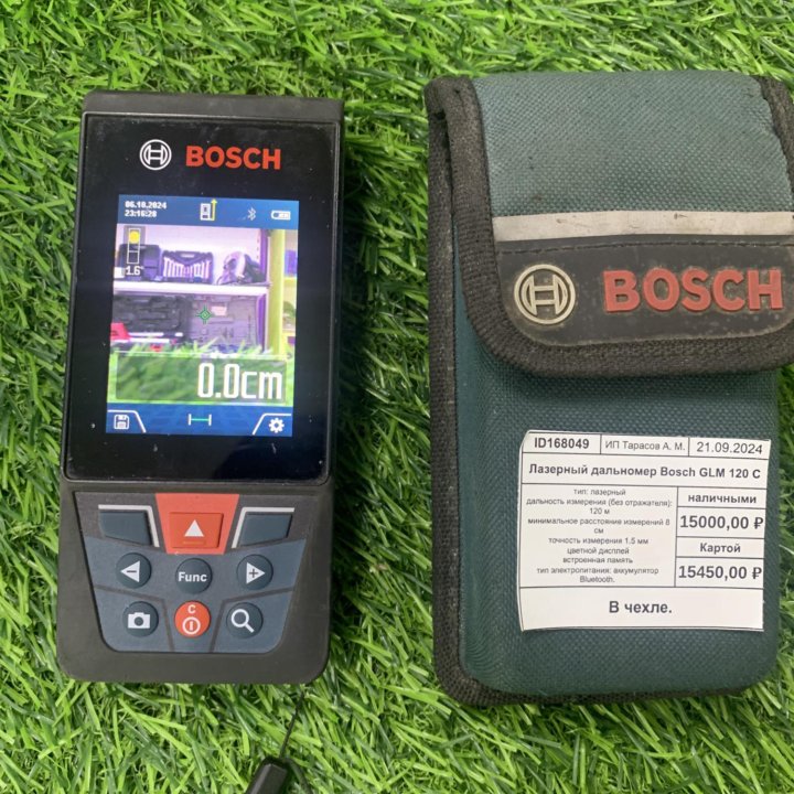 Дальномер Bosch GLM 120C168049