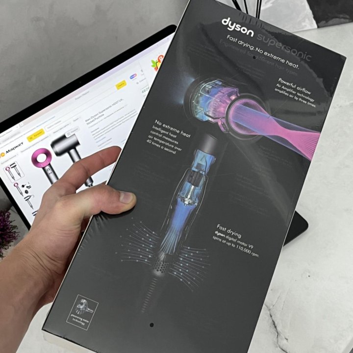 Фен dyson supersonic hd08 малайзия