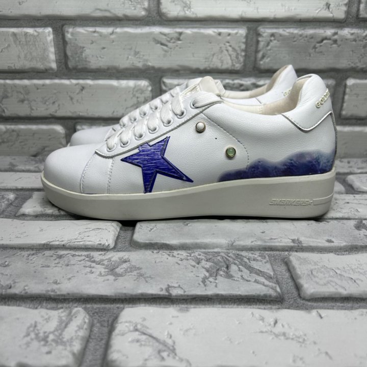 Кеды женские golden goose натуральная кожа 36-40