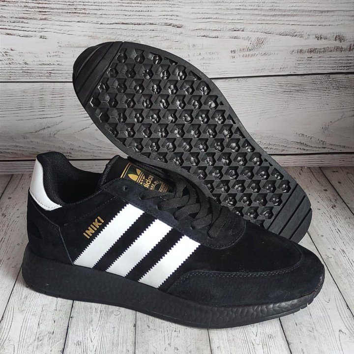 КРОССОВКИ МУЖСКИЕ ЗАМШЕВЫЕ ОСЕННИЕ ADIDAS INIKI