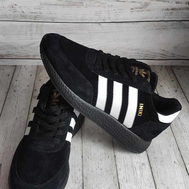 КРОССОВКИ МУЖСКИЕ ЗАМШЕВЫЕ ОСЕННИЕ ADIDAS INIKI