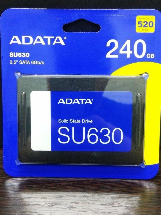 SSD-накопитель ADATA 240Гб 2.5, sata