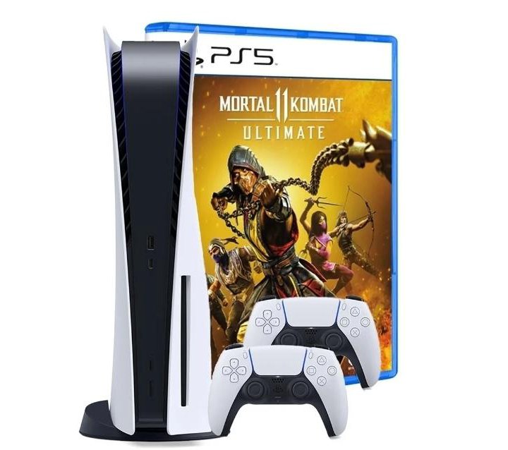 PlayStation 5 +2 геймпада +6игр в подарок!