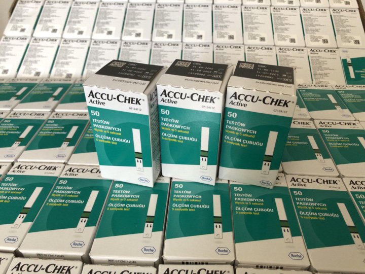 Тест Полоски Accu Chek Active Купить