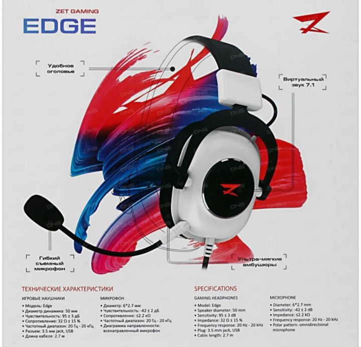 Zet edge наушники