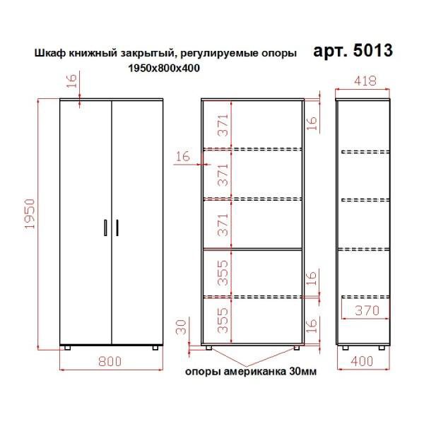 Как описать шкаф