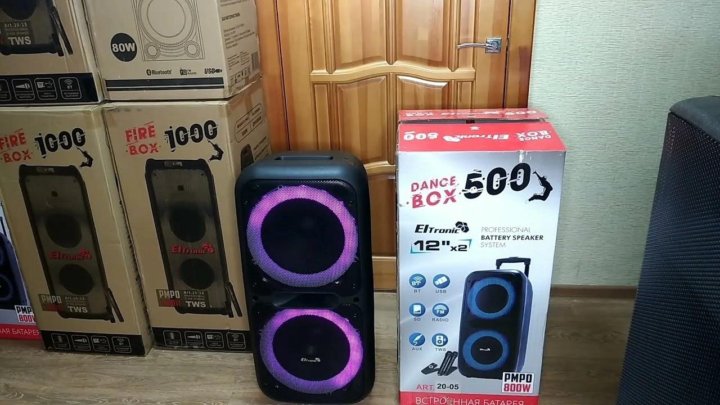 Беспроводная колонка Eltronic 20-52 динамик 2шт/8" с TWS - купить по доступным ц
