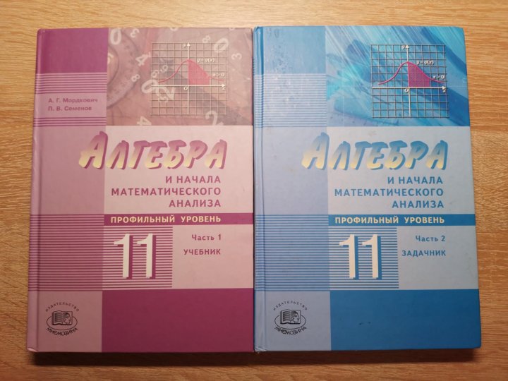 Алгебра и начала математического анализа 10 класс Мордкович.