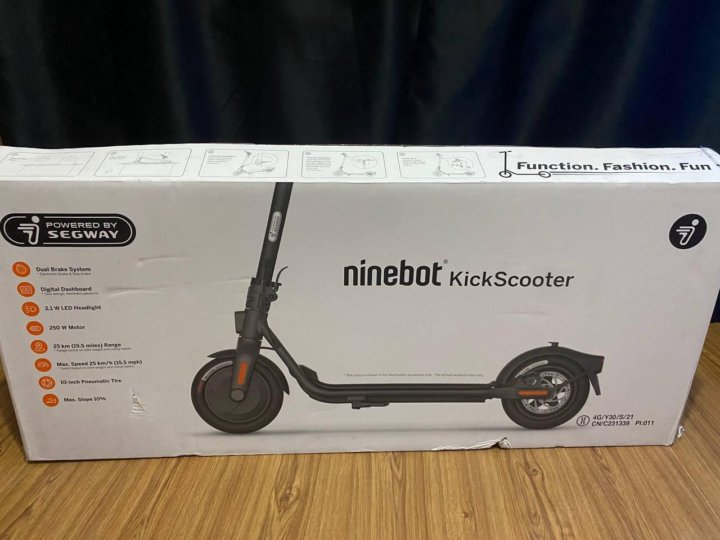 Электросамокат ninebot f25e