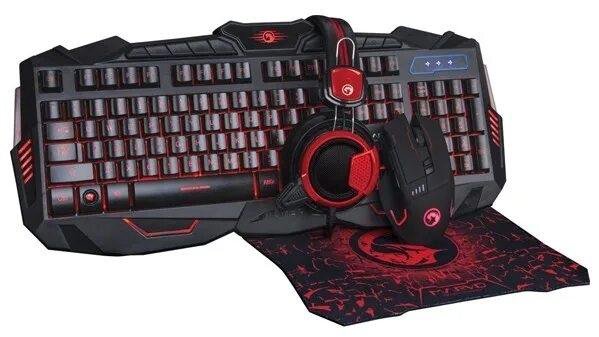 Игровые наборы клавиатура мышь коврик. Игровой комплект Defender target MKP-350 4в1 (клавиатура, мышь, гарнитура + коврик). Комплект 4 в 1 (клавиатура, мышь, гарнитура, коврик) Tracer GAMEZONE mamooth. Marvo m720w. Marvo Scorpion клавиатура.
