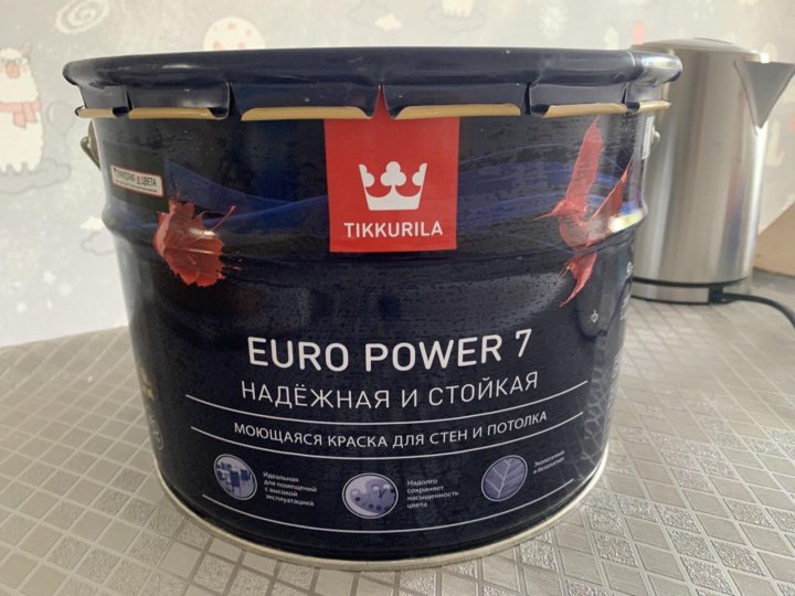 Краска tikkurila euro 3. Тиккурила Euro Power 7. Tikkurila Euro Power 7 моющаяся TVT f305 а. Tikkurila Euro Power 7 цвета. Tikkurila Euro Power 7 моющаяся матовая цвет белый.