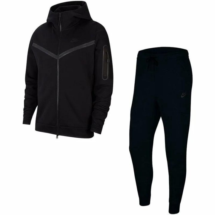 Nike Tech Fleece костюм тёмно синяя