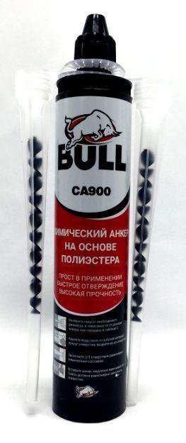 Химические анкеры bull. Химический анкер bull ca900. Химический анкер на основе полиэстера bull ca900. Анкер 300. Хмманкер Булл фото.