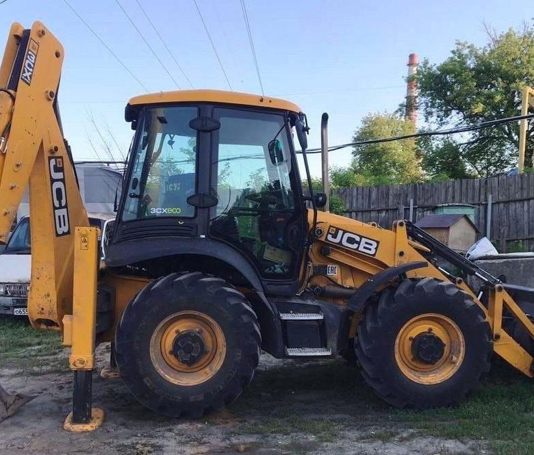 Управление задним ковшом на jcb 3cx схема