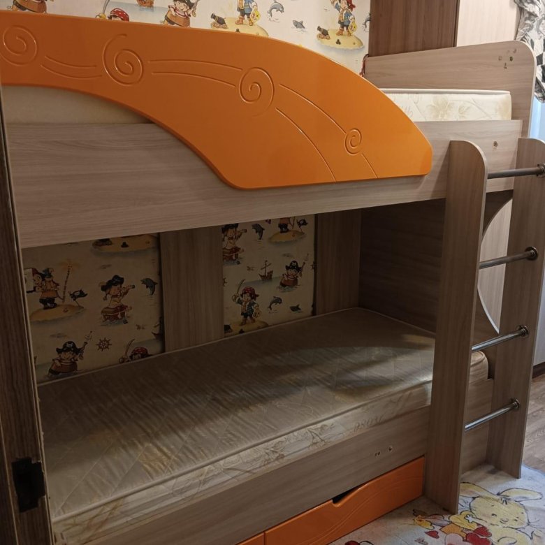 Детская двухъярусная кровать – купить в Челябинске, цена 12 000 руб ...