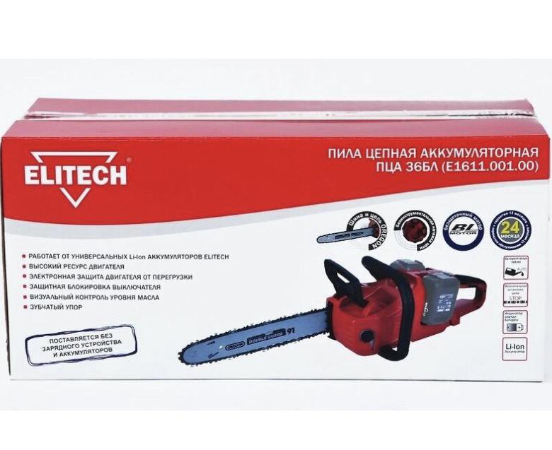 Пила elitech отзывы. Цепная пила аккумуляторная Elitech. Elitech ПЦА 18бл/с. Сучкорез елитек аккумуляторный Элитек.