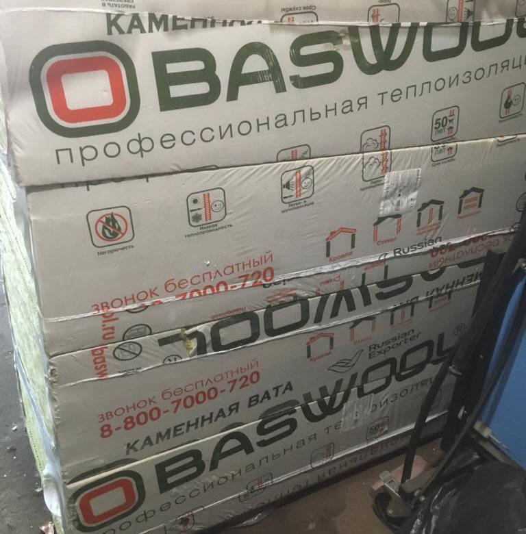 каменная вата baswool