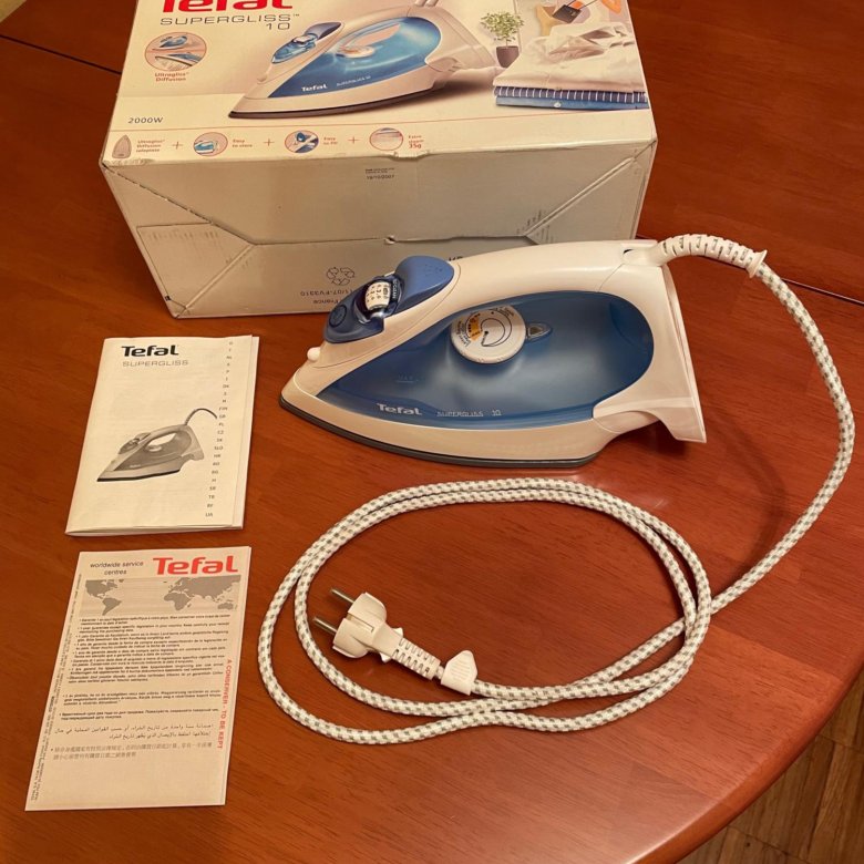 Утюг Tefal Supergliss 10 FV3310 – купить в Москве, цена 10 000 руб ...