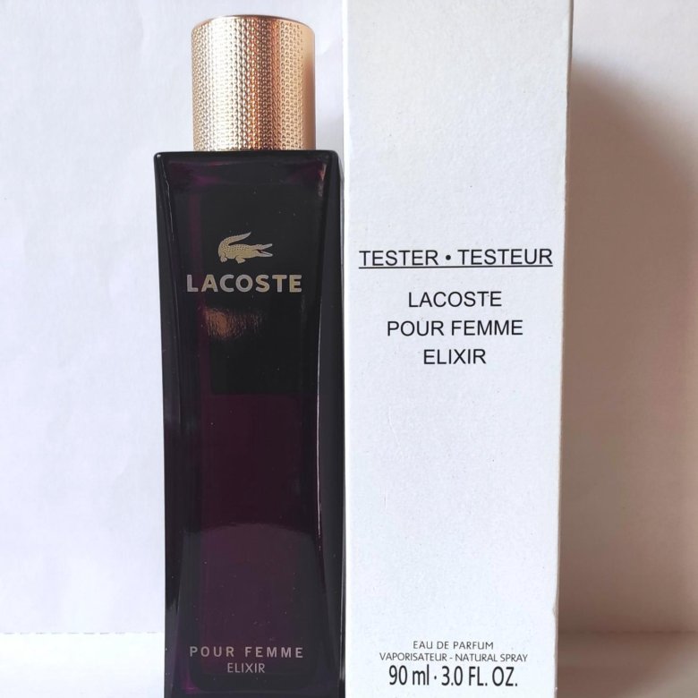 Lacoste femme elixir. Lacoste pour femme Elixir тестер. Lacoste pour femme Elixir, 50 мл Lacoste.