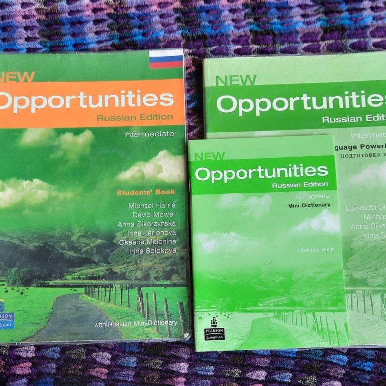 New opportunities intermediate students book