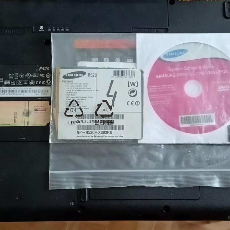 Samsung NP-R520 – купить в Москве, цена 900 руб., истекает через 1 день ...