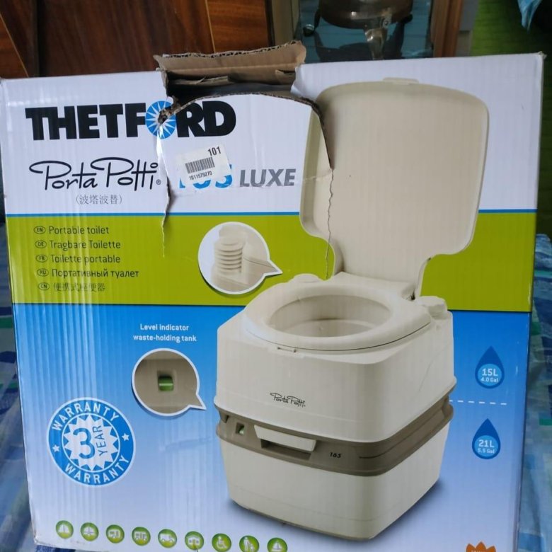 Биотуалет Thetford porta Potti 165 Luxe