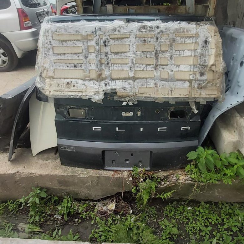 Дверь багажника Митсубиси делика д5 – купить в Хабаровске, цена 4 000 ...