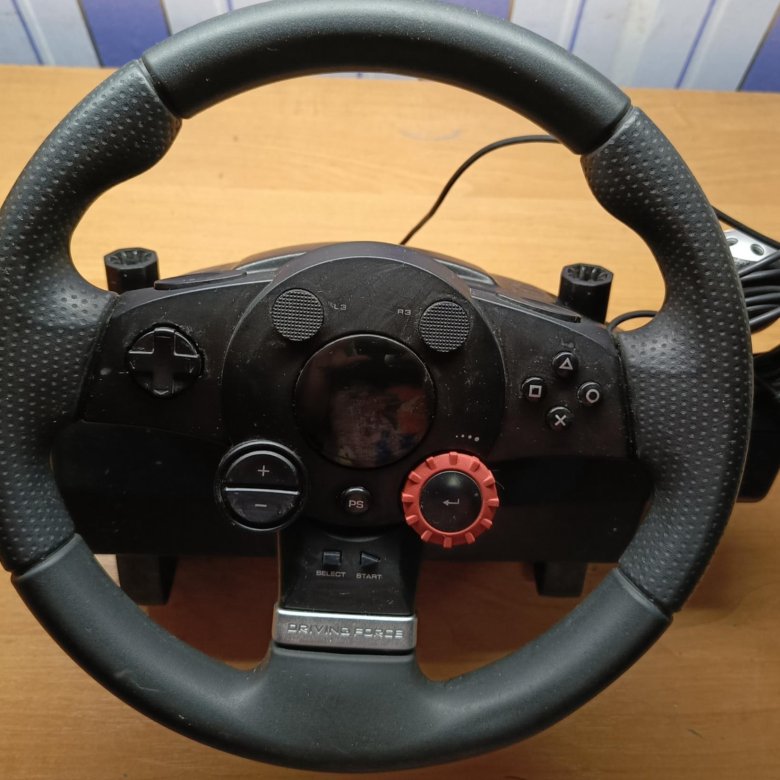 Игровой руль Logitech Driving force gt – купить в Камень-Рыболове, цена ...