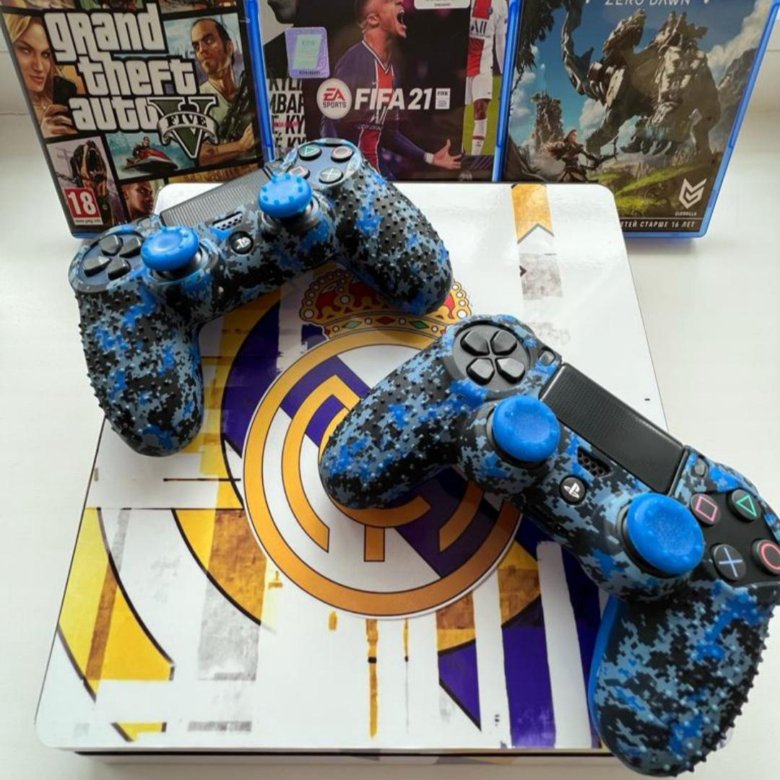Консоль Playstation 4 slim, с играми и джойстиками – купить в Мирном ...