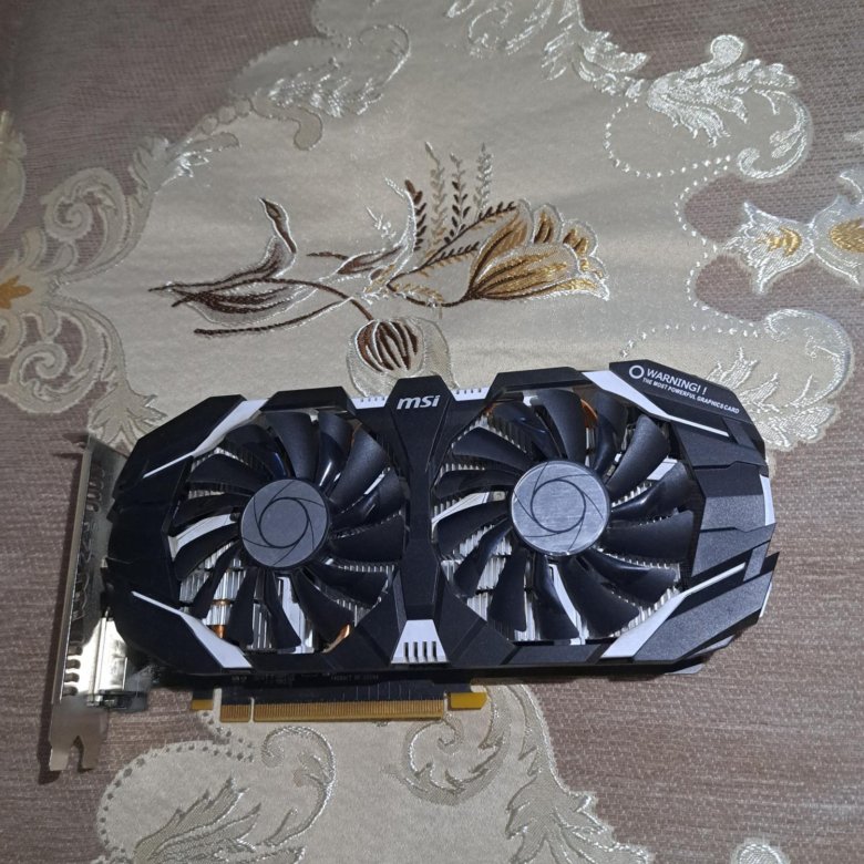 Видеокарта 1060 [6gb] MSIрабочая. – купить в Якутске, цена 11 000 руб ...